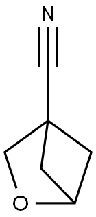 2-Oxabicyclo[2.1.1]hexane-4-carbonitrile 结构式