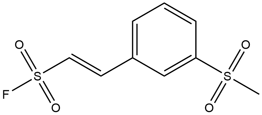 Ethenesulfonyl fluoride, 2-[3- 结构式