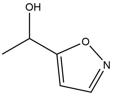 1-(异噁唑-5-基)乙-1-醇 结构式