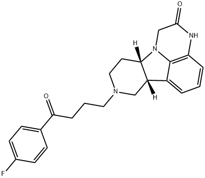 卢美哌隆杂质3 结构式