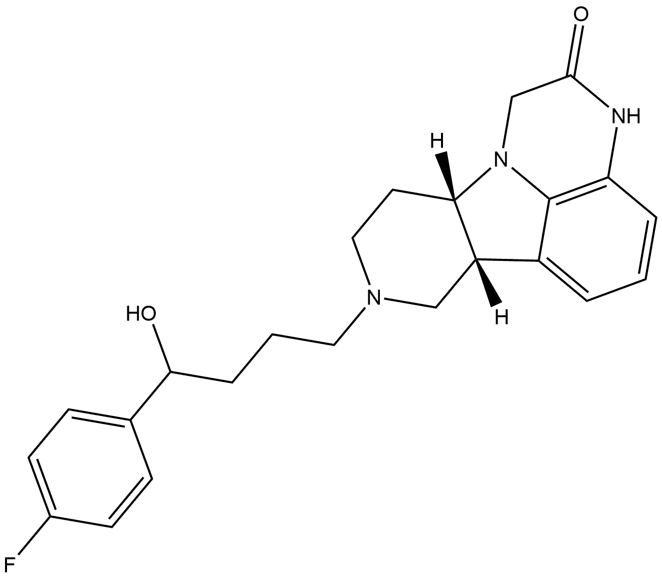 鲁马特哌隆杂质28 结构式