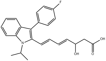 氟伐他汀杂质6(氟伐他汀EP杂质F) 结构式