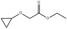 Acetic acid, 2-(cyclopropyloxy)-, ethyl ester 结构式