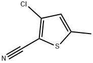 3-氯-5-甲基噻吩-2-腈 结构式