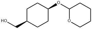 顺式-4-[(四氢-2H-吡喃-2-基)氧基]环己烷甲醇 结构式