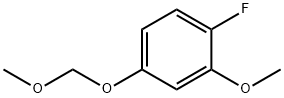 1-fluoro-2-methoxy-4-(methoxymethoxy)benzene 结构式