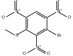 Benzene, 2-bromo-4-methoxy-1,3,5-trinitro- 结构式