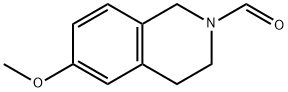 6-methoxy-1,2,3,4-tetrahydroisoquinoline-2-carbaldehyde 结构式