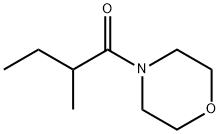 1-Butanone, 2-methyl-1-(4-morpholinyl)- 结构式