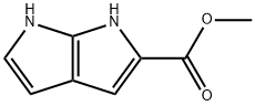 1,6-二氢吡咯并[2,3-B]吡咯-2-羧酸甲酯 结构式