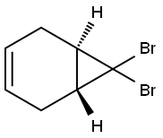 7,7-dichlorobicyclo<4.1.0>hept-3-ene 结构式