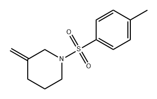 Piperidine, 3-methylene-1-[(4-methylphenyl)sulfonyl]- 结构式