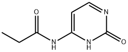 N-(2,3-二氢-2-氧代-4-嘧啶)丙酰胺 结构式