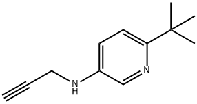 6-(叔丁基)-N-(丙-2-炔-1-基)吡啶-3-胺 结构式
