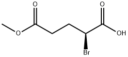 Pentanedioic acid, 2-bromo-, 5-methyl ester, (2S)- 结构式