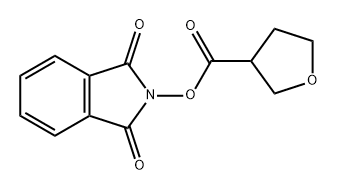 3-Furancarboxylic acid, tetrahydro-, 1,3-dihydro-1,3-dioxo-2H-isoindol-2-yl ester 结构式