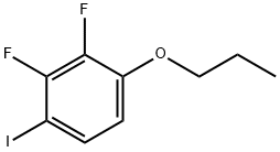 4-碘-2,3-二氟苯丙醚 结构式