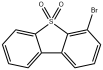 4-溴二苯并[B,D]噻吩 5,5-二氧化物 结构式