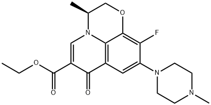 左氧氟沙星标准品8-S 结构式