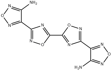 4,4'-2-(4-氨基-1,2,5-噁二唑-3-基)-2,2'-双-1,2,4-噁二唑 结构式