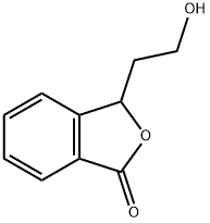 3-(2-羟乙基)异苯并呋喃-1(3H)-酮 结构式