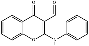 4-Oxo-2-(phenylamino)-4H-chromene-3-carbaldehyde 结构式