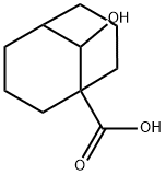 9-hydroxybicyclo[3.3.1]nonane-1-carboxylic acid 结构式