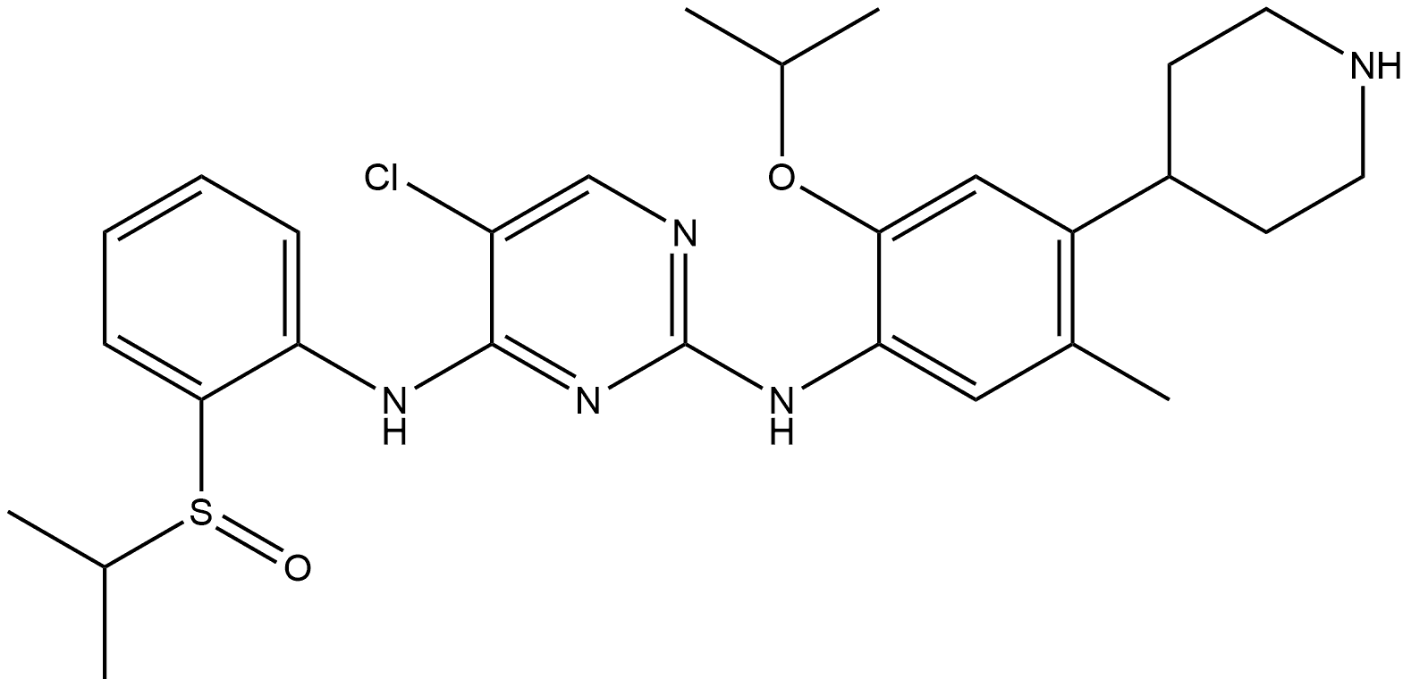 色瑞替尼杂质03 结构式