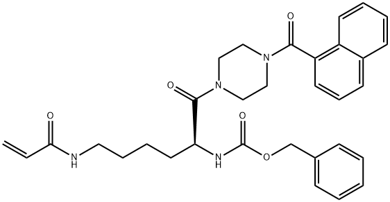 化合物 AA9 TG2 INHIBITOR 结构式