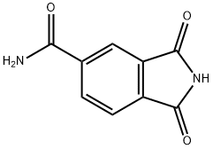 1H-Isoindole-5-carboxamide, 2,3-dihydro-1,3-dioxo- 结构式