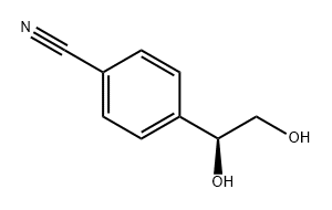 Benzonitrile, 4-[(1S)-1,2-dihydroxyethyl]- 结构式