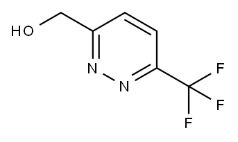 6-三氟甲基哒嗪-3-甲醇 结构式