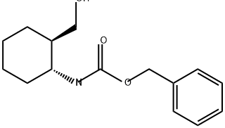 Carbamic acid, [(1R,2R)-2-(hydroxymethyl)cyclohexyl]-, phenylmethyl ester (9CI) 结构式