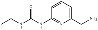 1-[6-(氨甲基)-2-吡啶基]-3-乙基脲 结构式