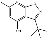 3-(叔丁基)-6-甲基异恶唑并[5,4-B]吡啶-4-醇 结构式