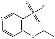 4-ethoxypyridine-3-sulfonyl fluoride 结构式