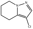 3-氯-4,5,6,7-四氢吡唑并[1,5-A]吡啶 结构式