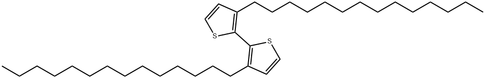 2,2'-Bithiophene, 3,3'-ditetradecyl- 结构式