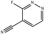 3-氟哒嗪-4-腈 结构式