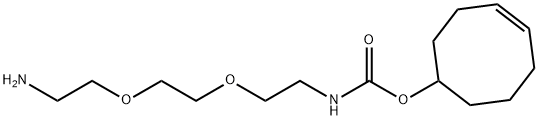 TCO-PEG2-amine 结构式