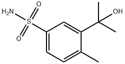 3-(2-羟基丙-2-基)-4-甲基苯磺酰胺 结构式