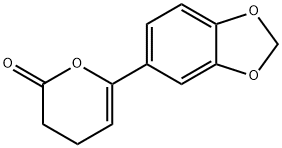 2H-Pyran-2-one, 6-(1,3-benzodioxol-5-yl)-3,4-dihydro- 结构式