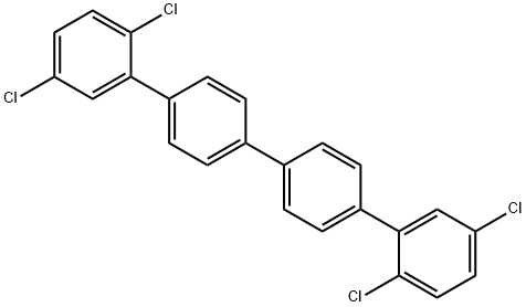 2,2''',5,5'''-Tetrachloro-p,p-quaterphenyl 结构式