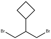 (1,3-dibromopropan-2-yl)cyclobutane 结构式