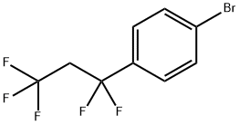 1-bromo-4-(1,1,3,3,3-pentafluoropropyl)benzene 结构式