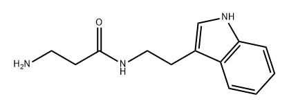 化合物 INDOLE-C2-AMIDE-C2-NH2 结构式