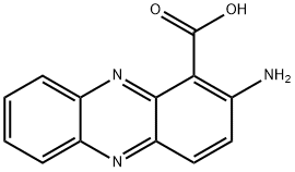 1-Phenazinecarboxylic acid, 2-amino- 结构式