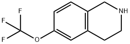 Isoquinoline, 1,2,3,4-tetrahydro-6-(trifluoromethoxy)- 结构式