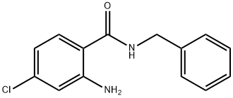 Benzamide, 2-amino-4-chloro-N-(phenylmethyl)- 结构式