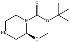 1-Piperazinecarboxylic acid, 2-methoxy-, 1,1-dimethylethyl ester, (2S)- 结构式